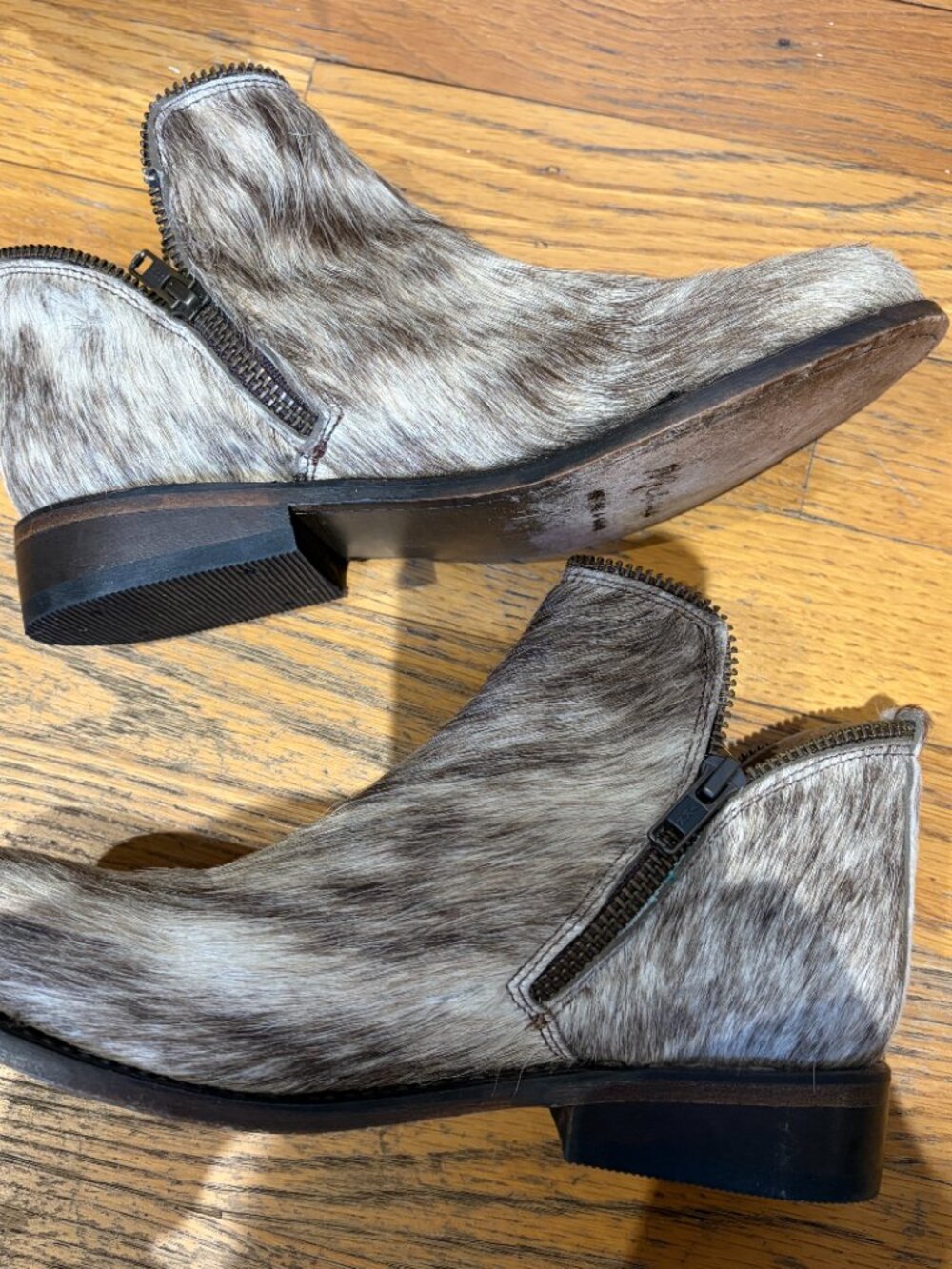 Matisse Keer Fur Beige and Brown Boots Size 6 - Picture 4 of 7